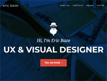 Tablet Screenshot of ericbaze.com